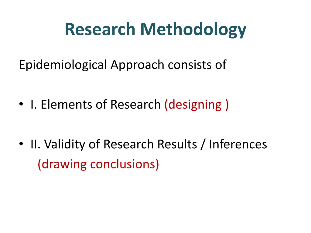 research methodology