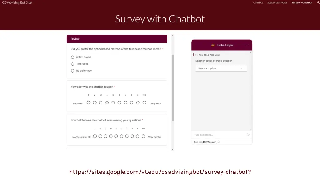 https sites google com vt edu csadvisingbot 1