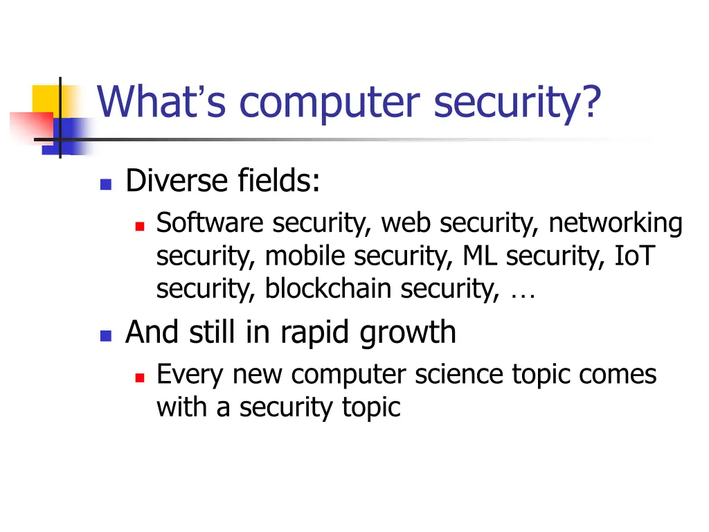 what s computer security 1