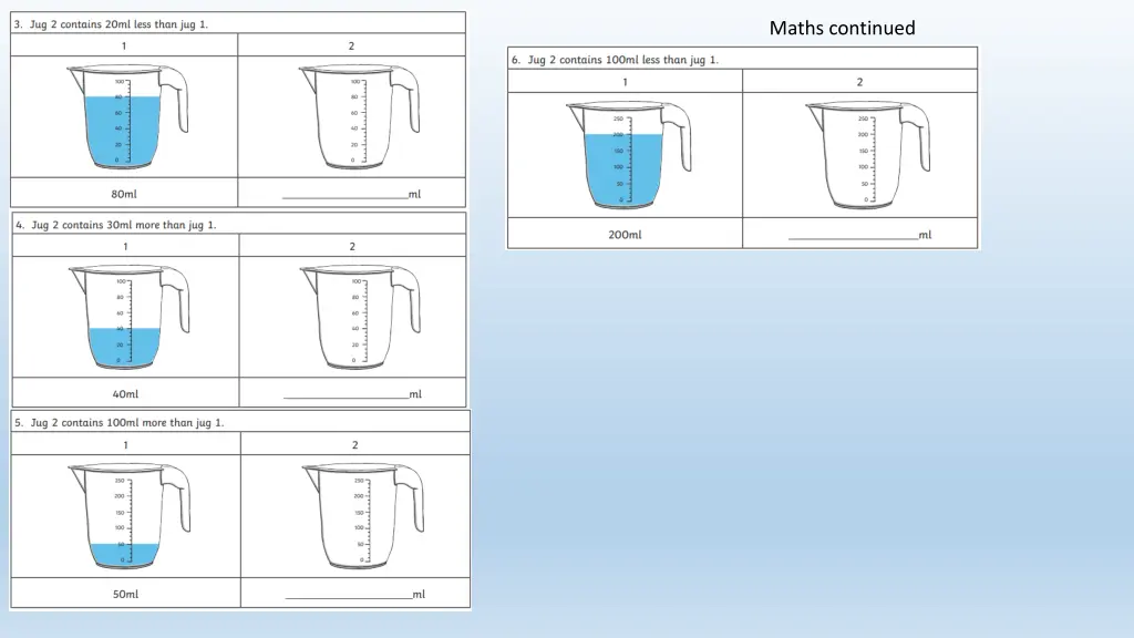 maths continued