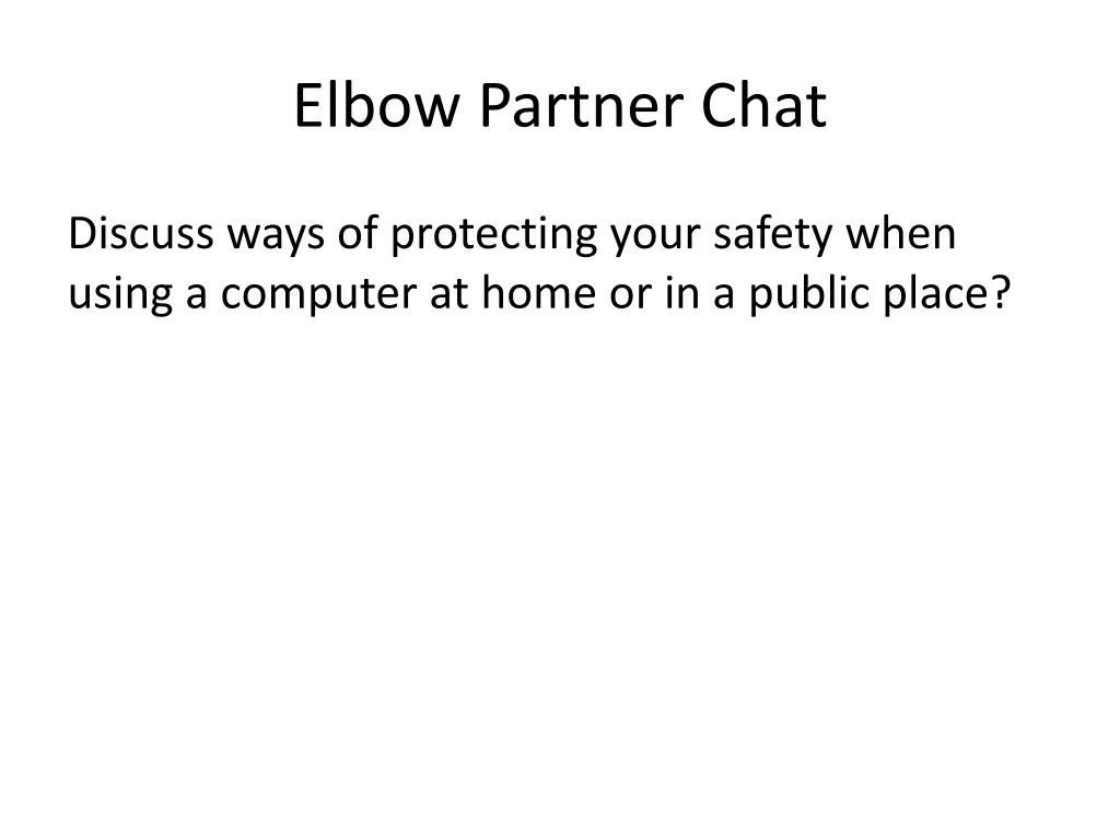 elbow partner chat