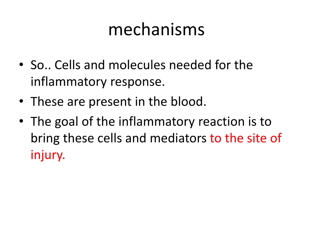 mechanisms