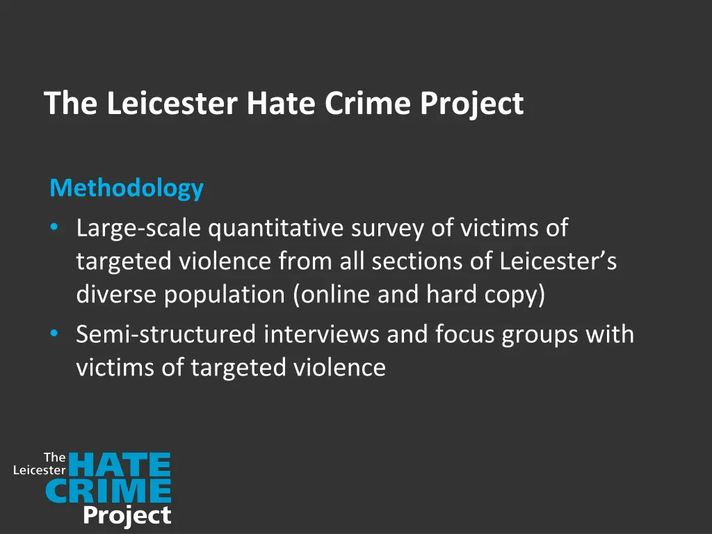 the leicester hate crime project 3