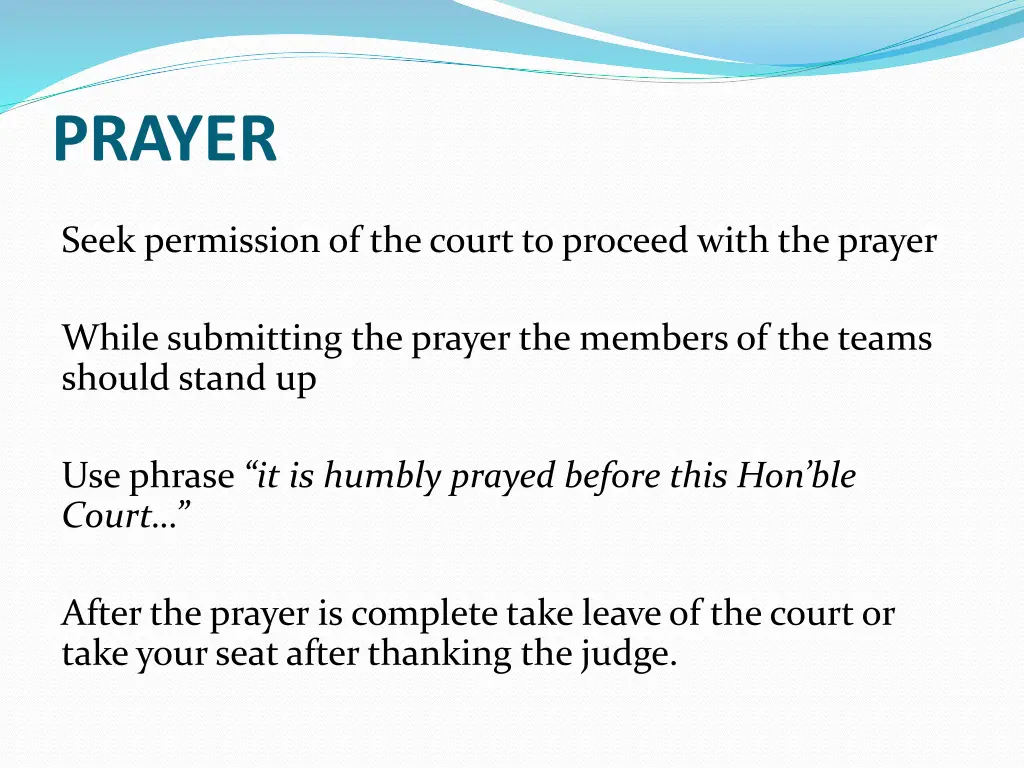 prayer