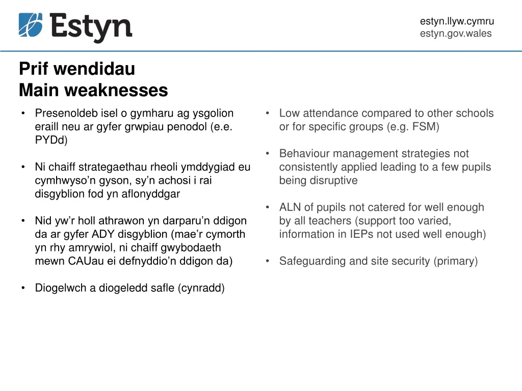 estyn llyw cymru estyn gov wales 13