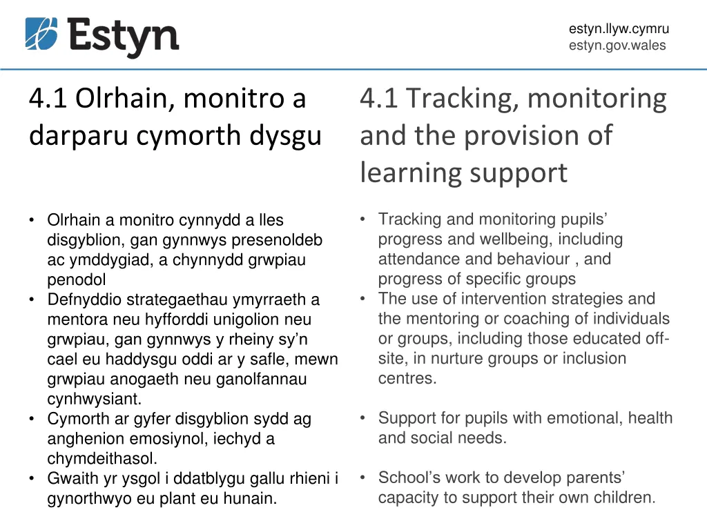 estyn llyw cymru estyn gov wales 2