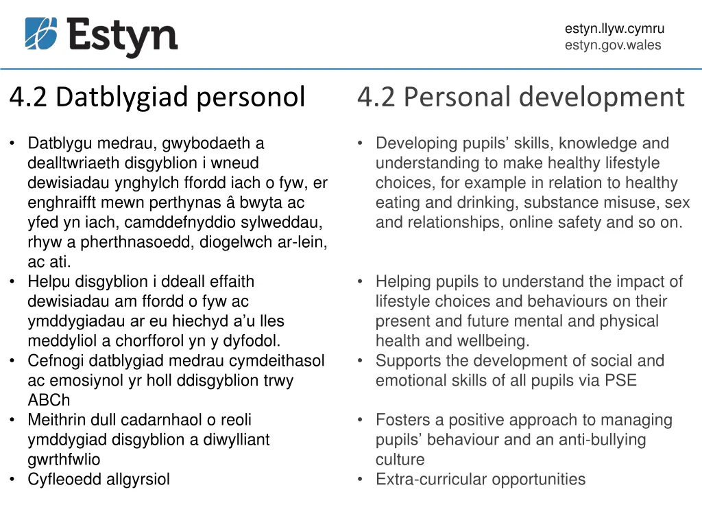 estyn llyw cymru estyn gov wales 3