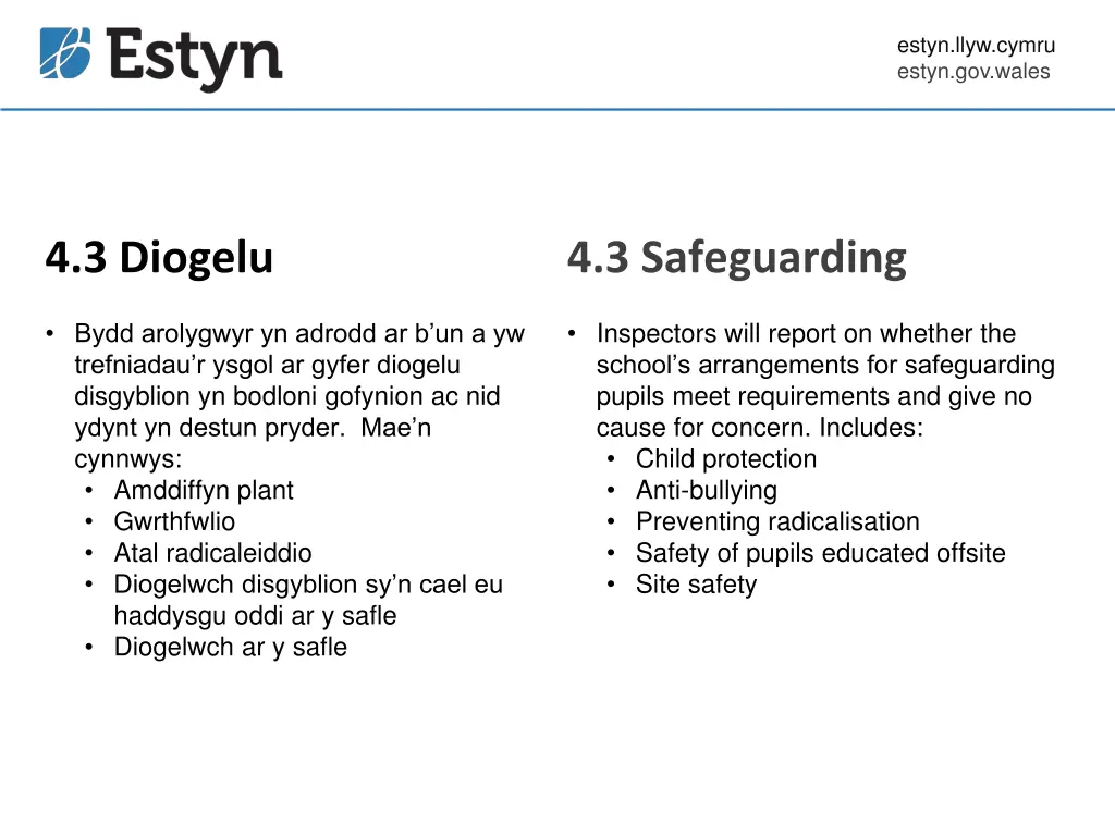 estyn llyw cymru estyn gov wales 4