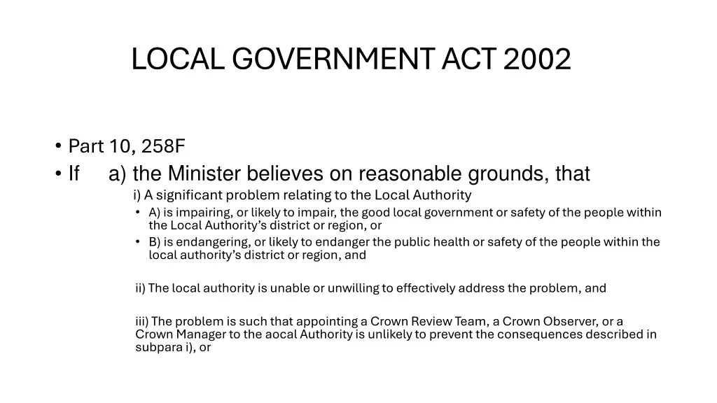 local government act 2002