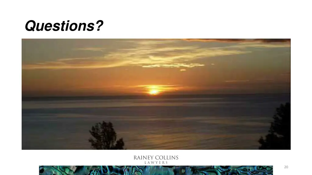 questions