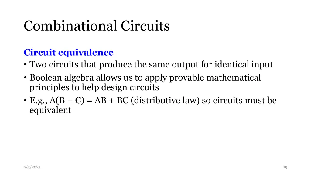 combinational circuits 2