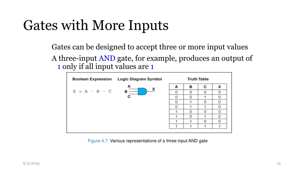 gates with more inputs