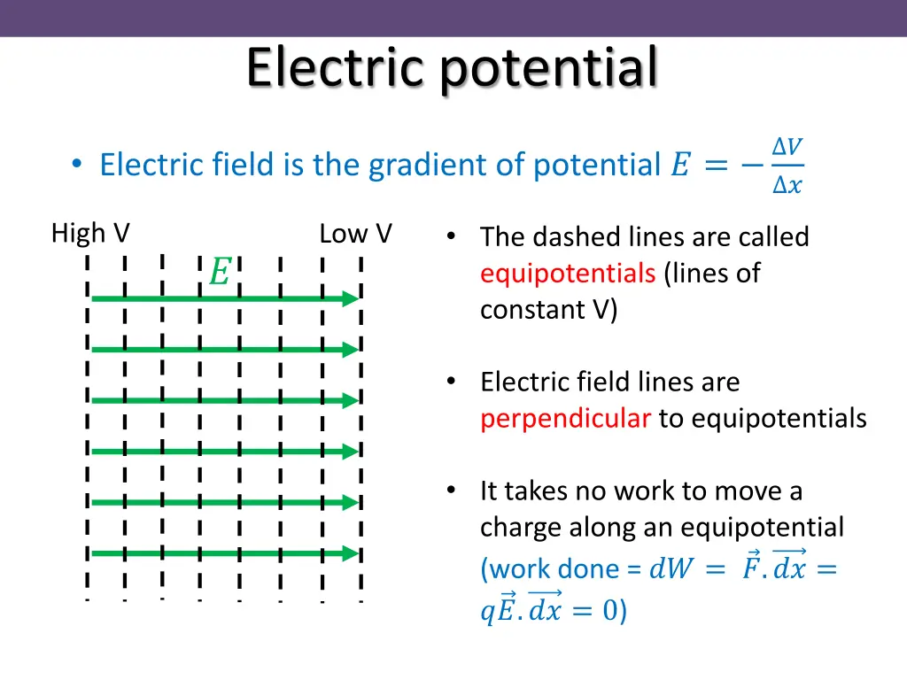 electric potential 7