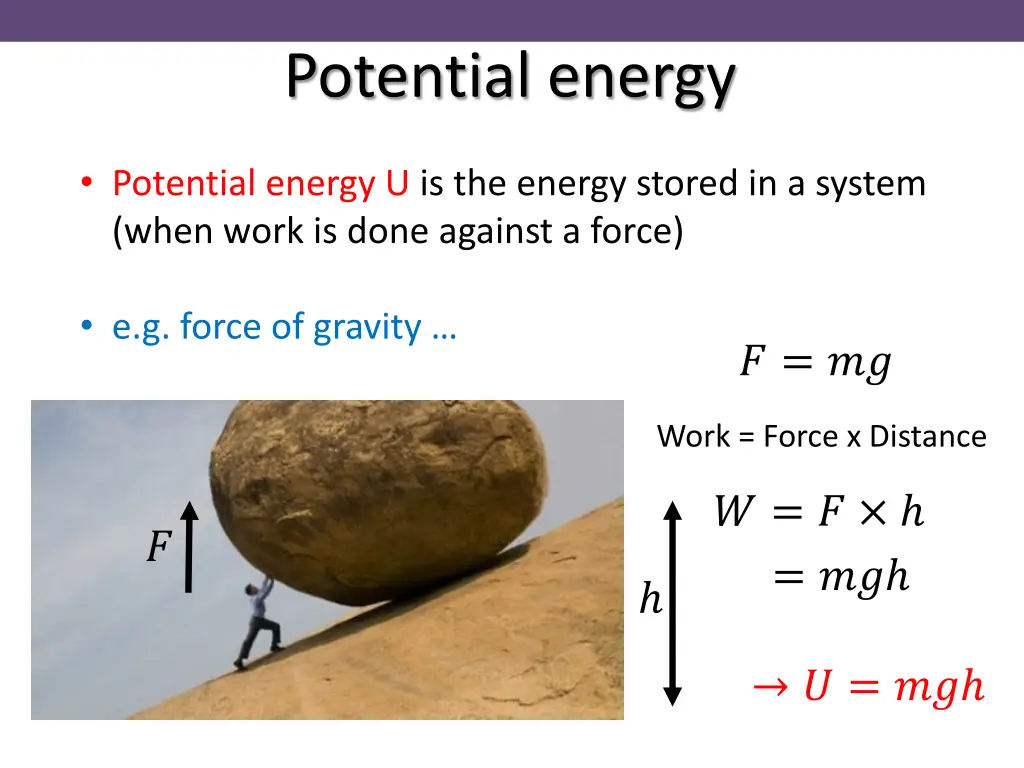 potential energy 1