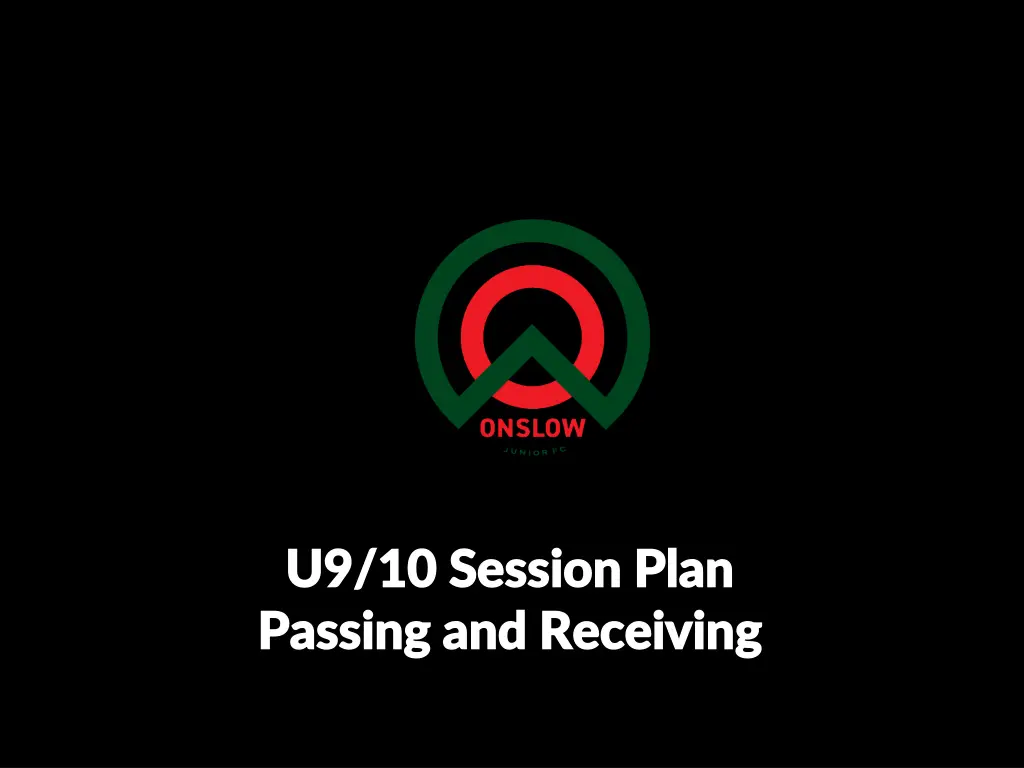 u9 10 session plan u9 10 session plan passing