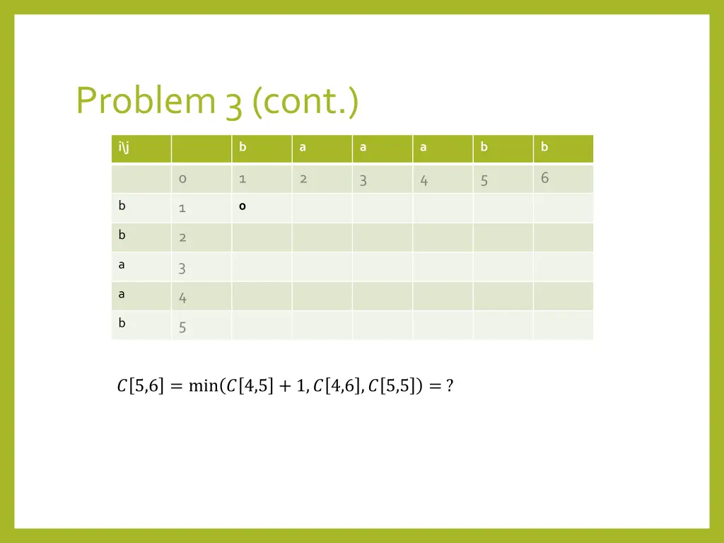 problem 3 cont