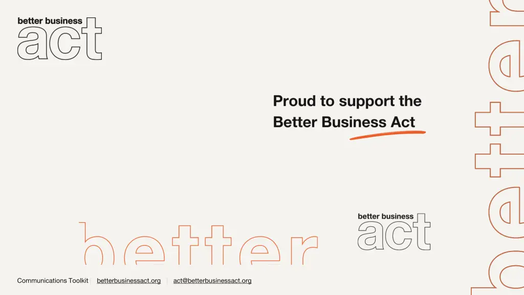 communications toolkit betterbusinessact 4