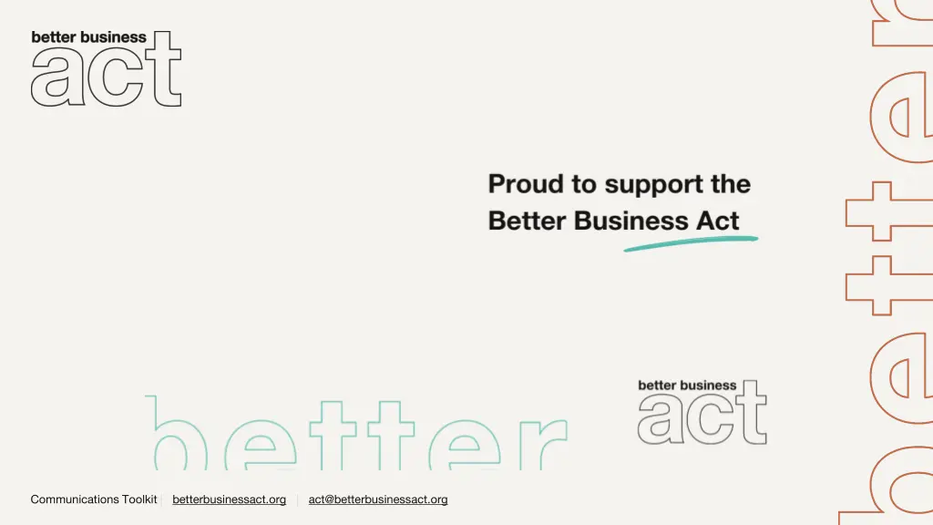 communications toolkit betterbusinessact 5