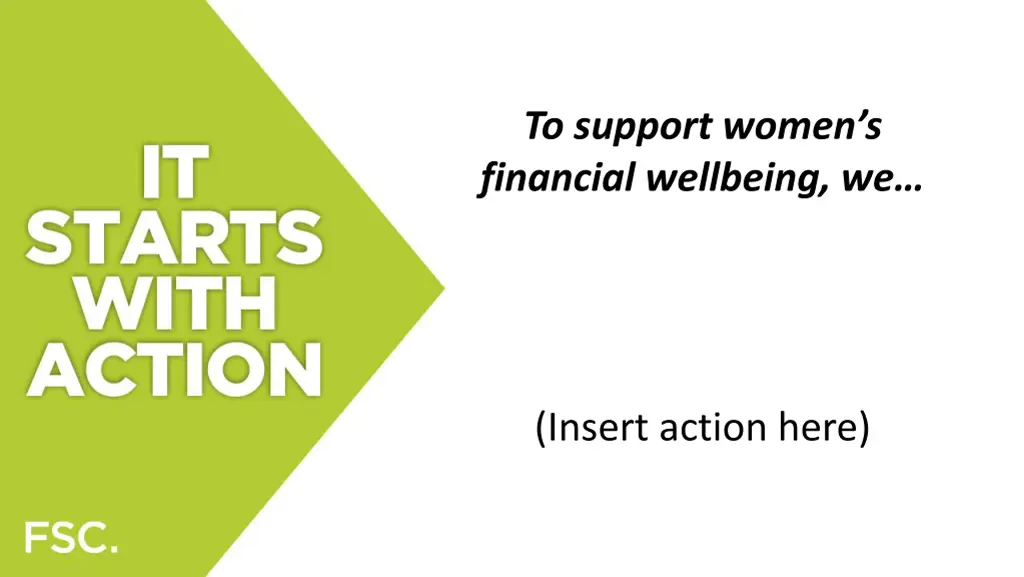 to support women s financial wellbeing we 1