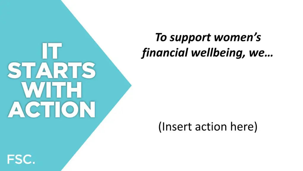 to support women s financial wellbeing we 2