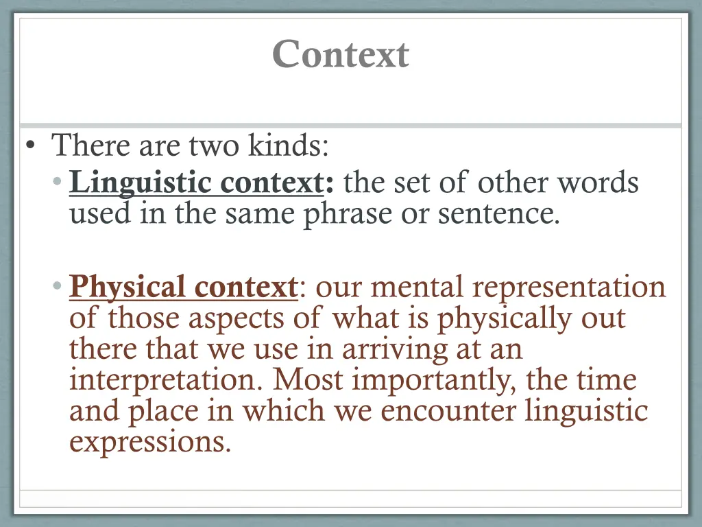 context