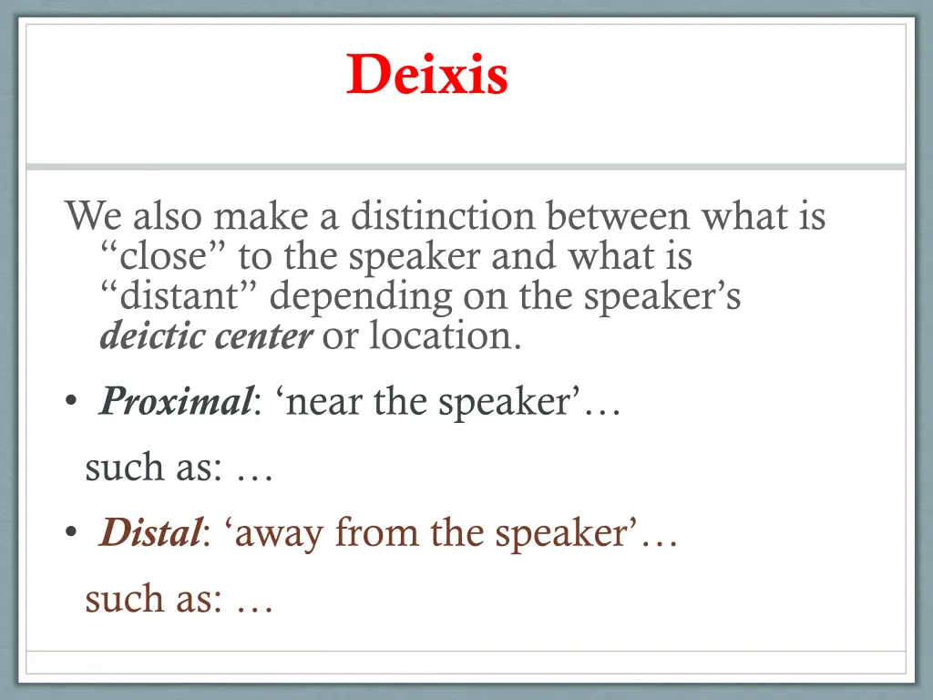 deixis 2