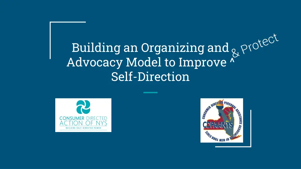 building an organizing and advocacy model