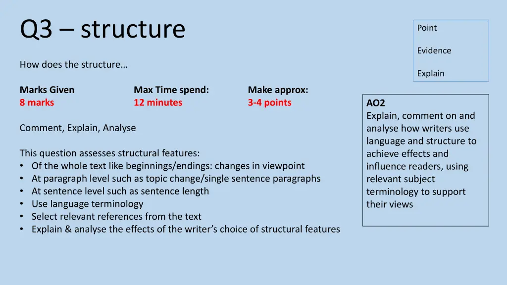 q3 structure