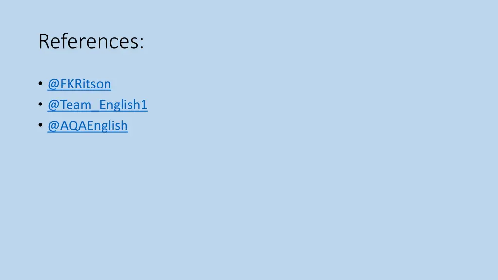 references