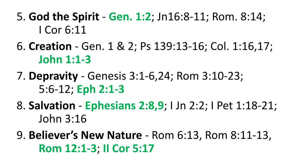 5 god the spirit gen 1 2 jn16