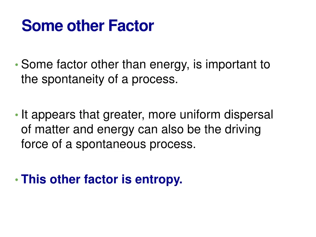 some other factor