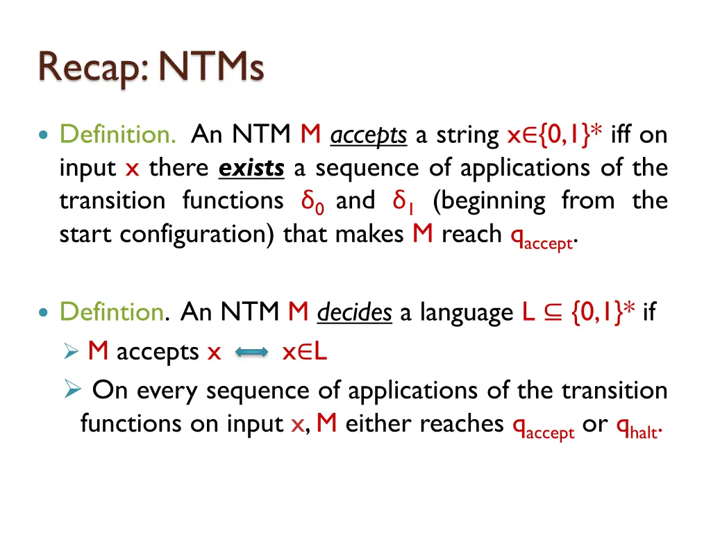 recap ntms 1