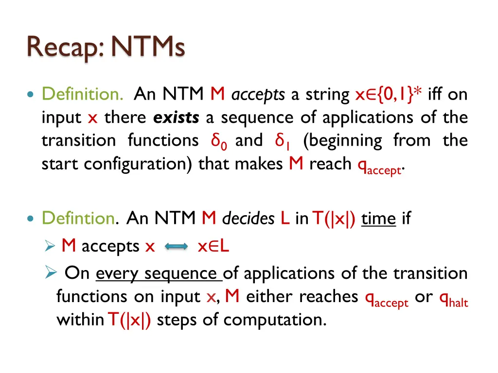 recap ntms 2