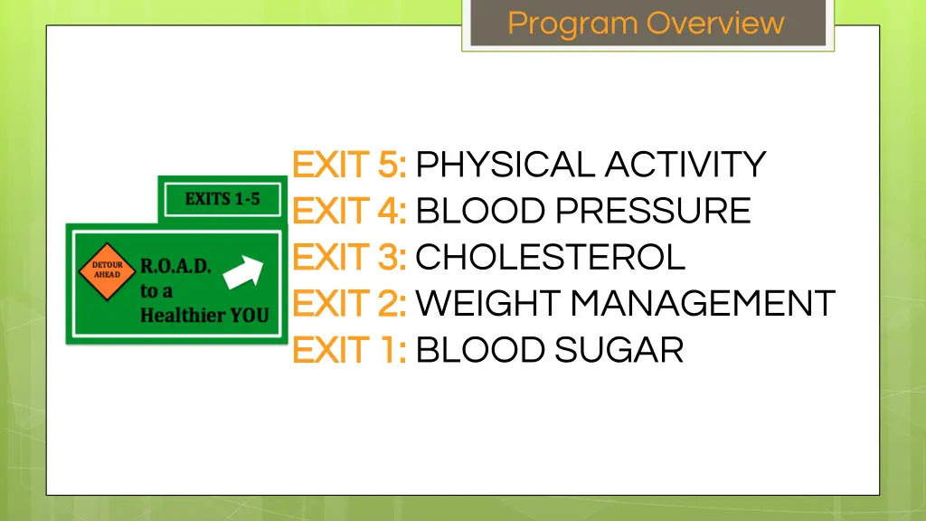 program overview 2