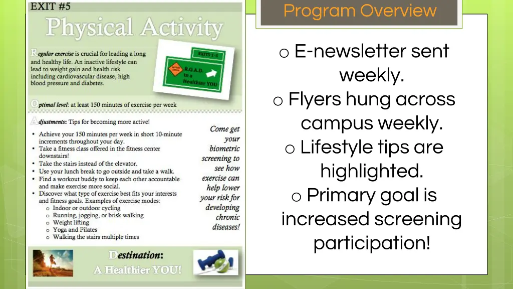 program overview 3