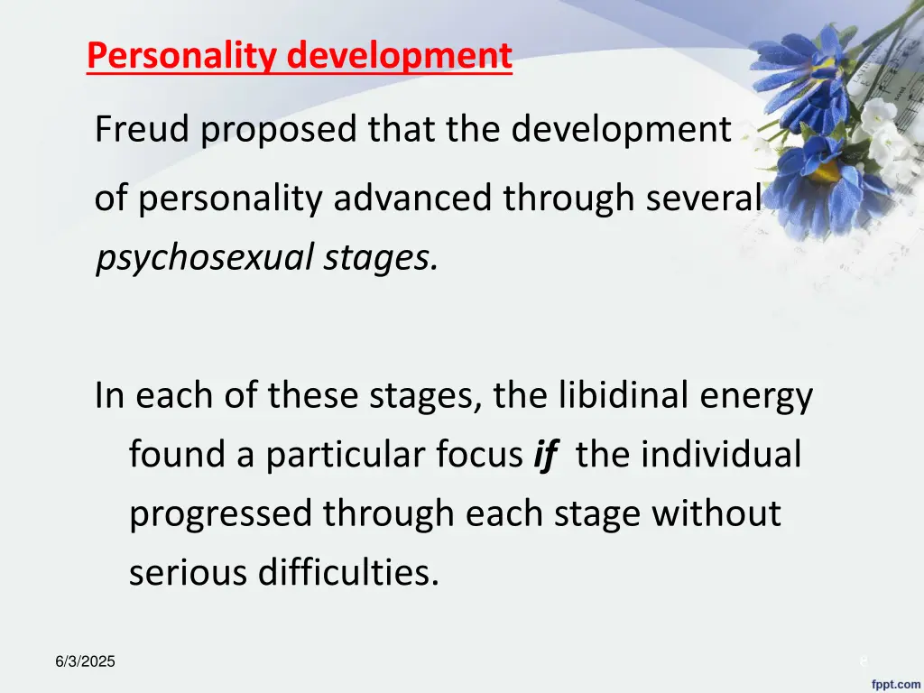personality development