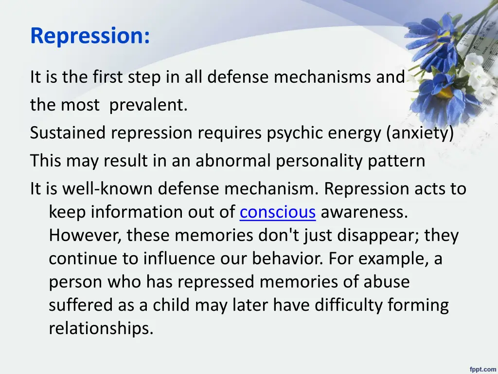 repression