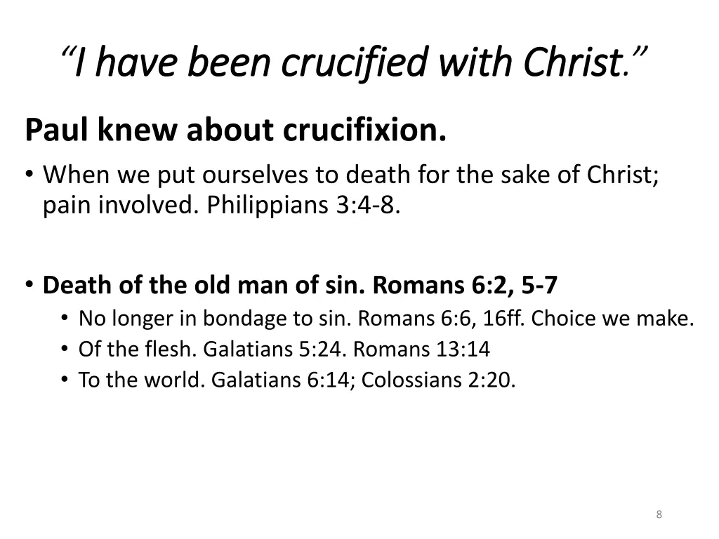 i have been crucified with christ i have been 1