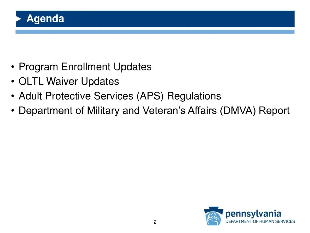 agenda