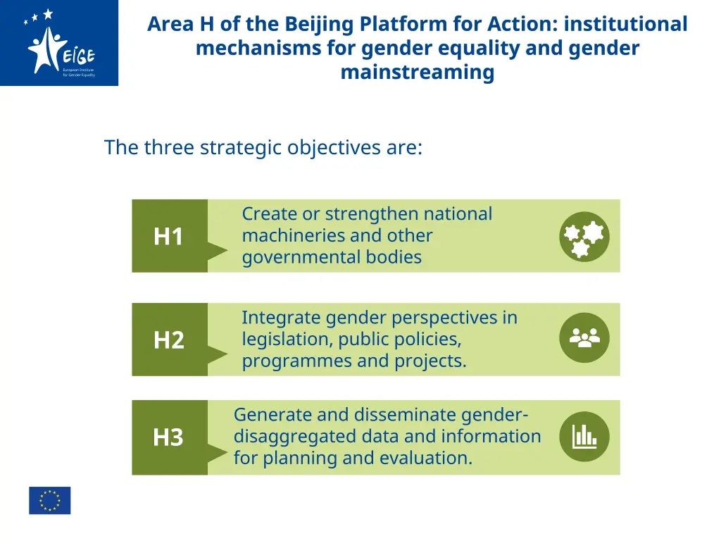area h of the beijing platform for action
