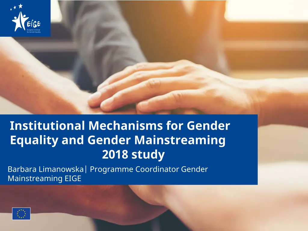 institutional mechanisms for gender equality
