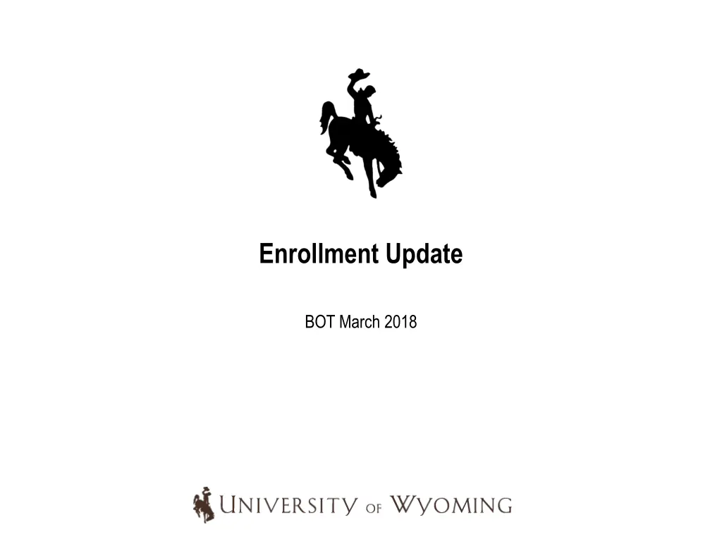 enrollment update