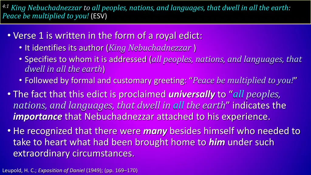 4 1 king nebuchadnezzar to all peoples nations