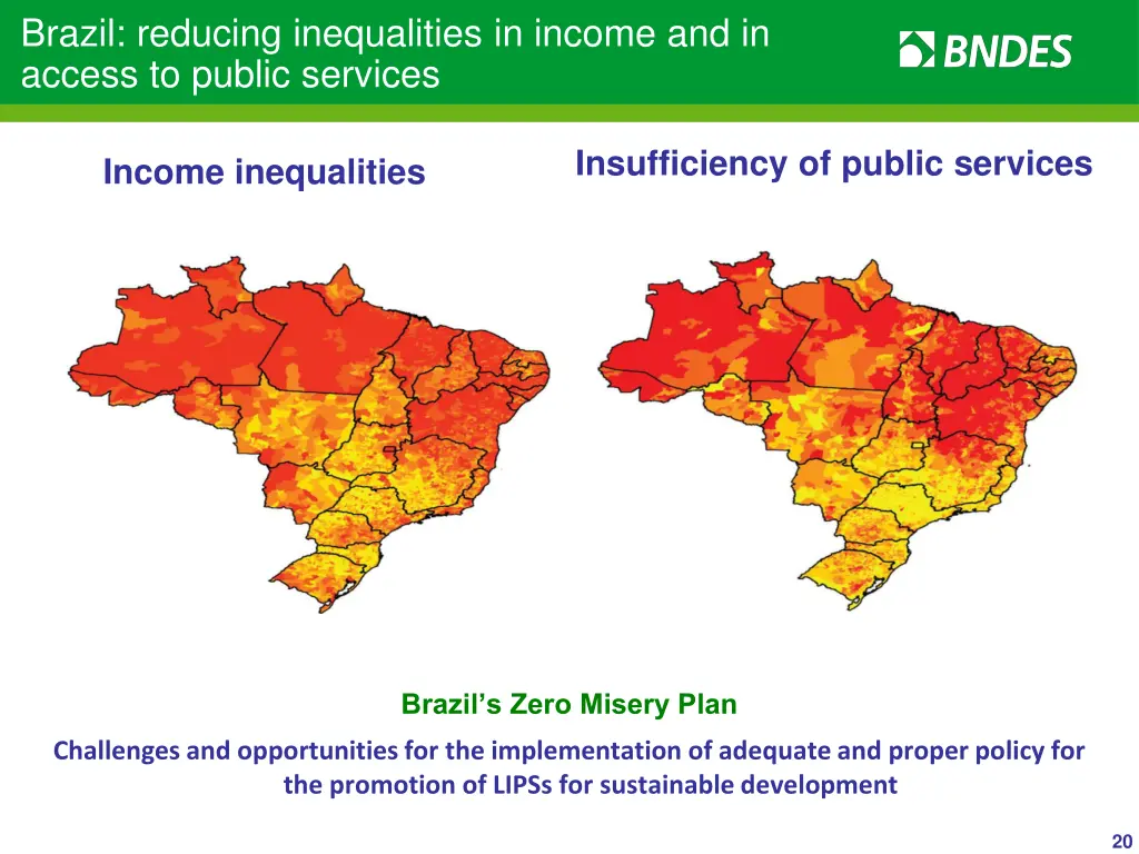 brazil reducing inequalities in income