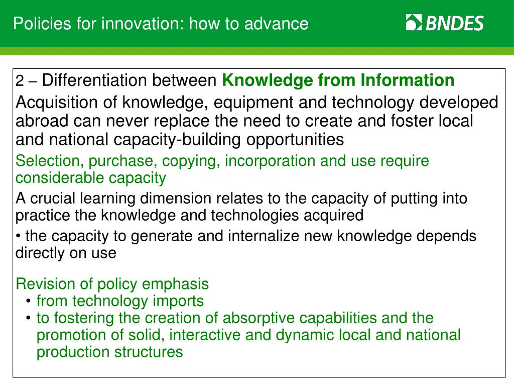 policies for innovation how to advance 1
