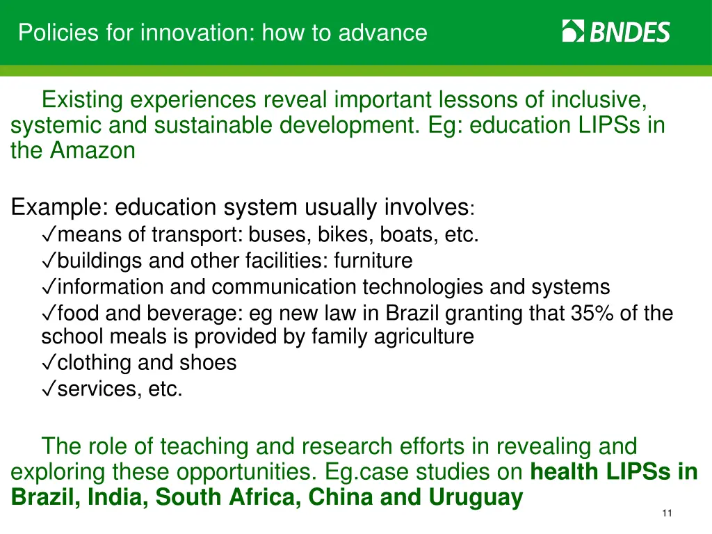 policies for innovation how to advance 8