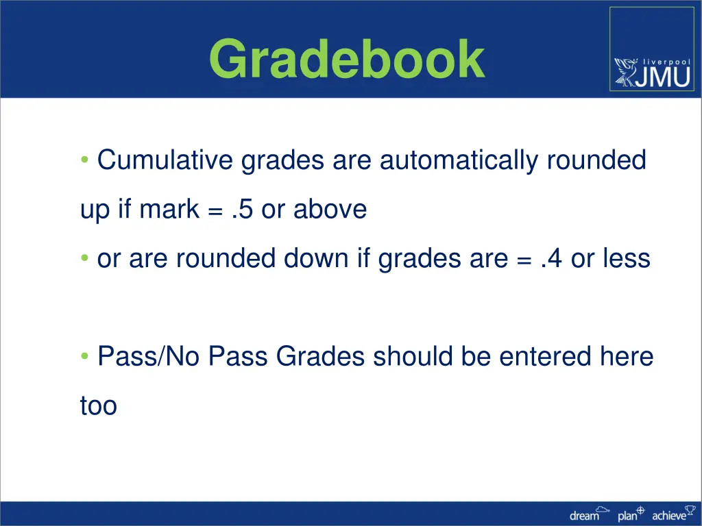 gradebook 1