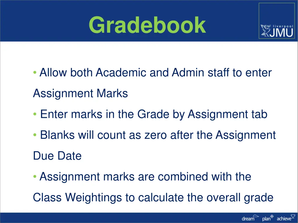 gradebook