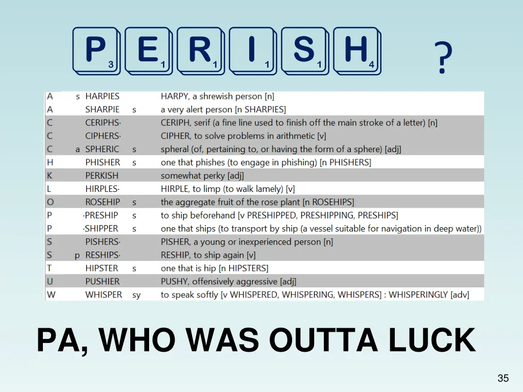 perish 6