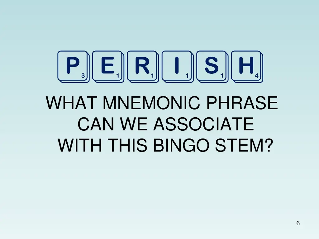 perish
